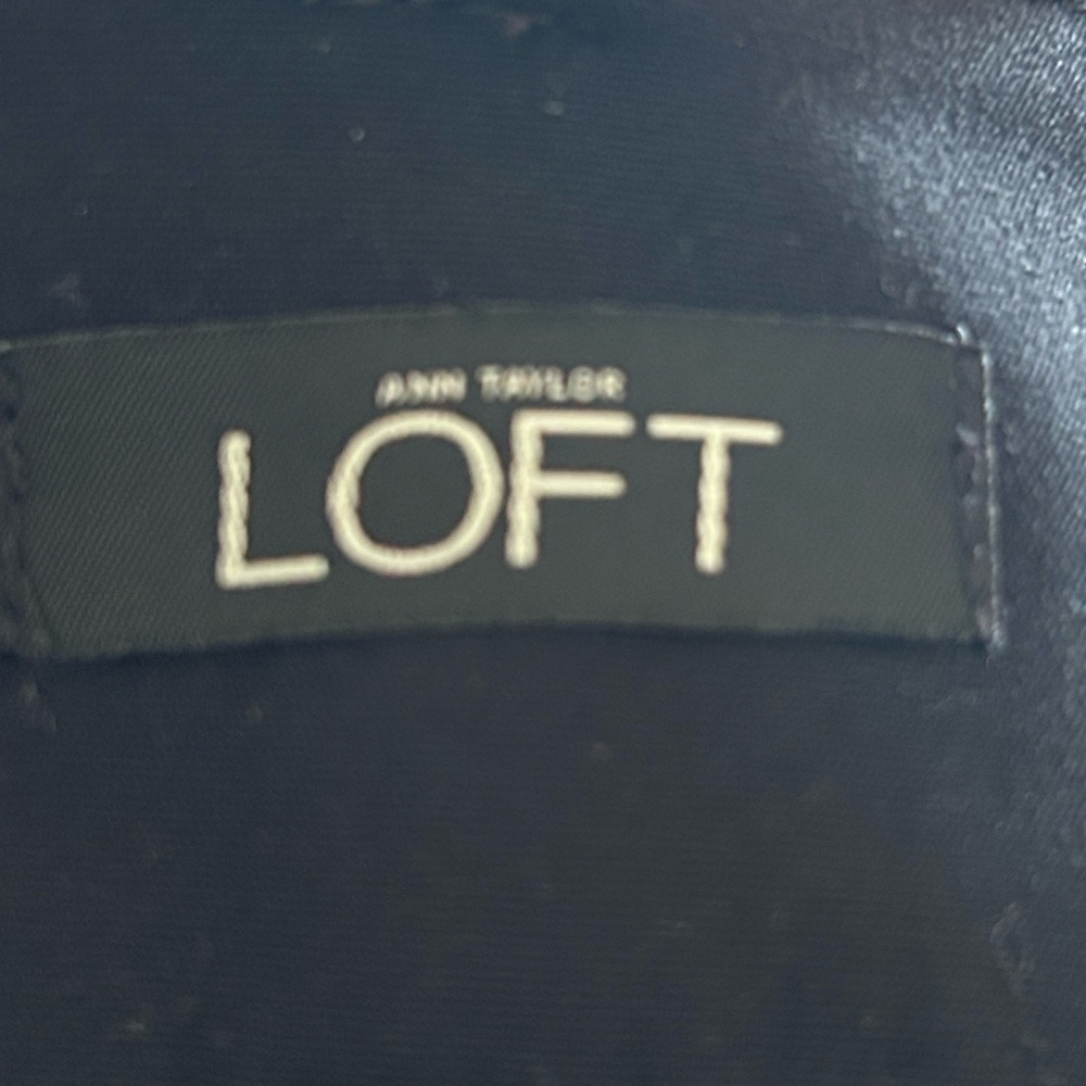LOFT Julie Skinny pants  Black Size 10 - Picture 6 of 13